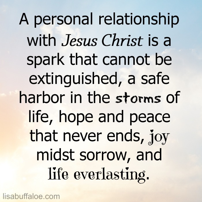 Relationship with Jesus